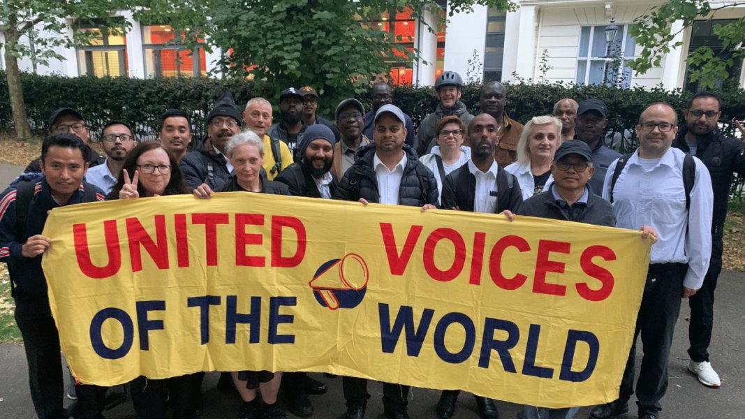 UVWunion's tweet card. UVW