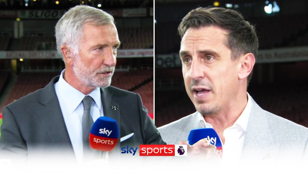 EF_Design's tweet card. "That Spurs team showed NO competitiveness" | Neville, Souness, King...