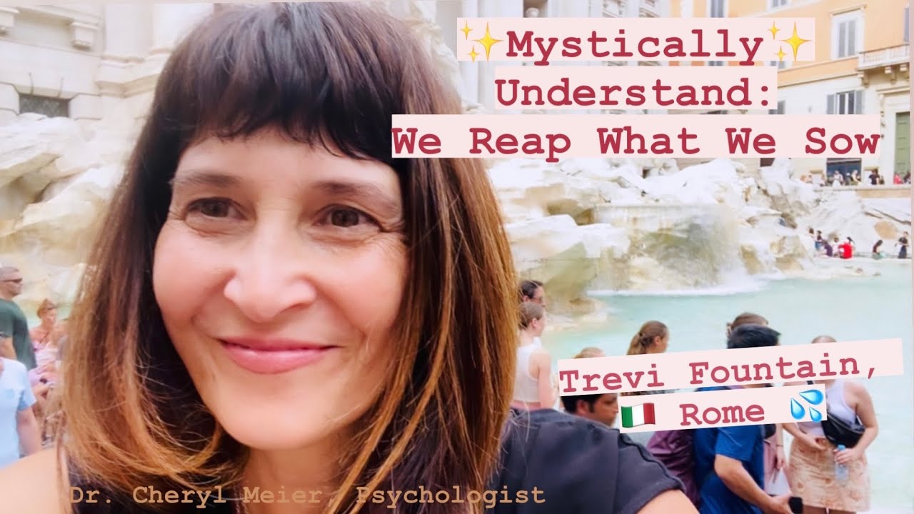 DrCherylM's tweet card. Understand Mystically: we reap what we sow ✨