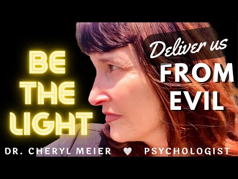 DrCherylM's tweet card. Deliver us from evil (“materiality”) | BE a ✨LIGHT✨in This World!