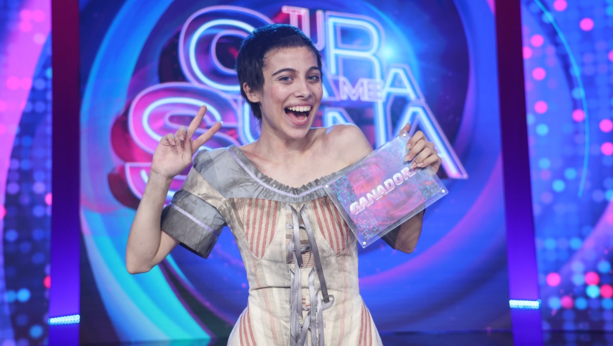 eltelevisero's tweet card. Hablamos en exclusiva con Melani García tras convertirse en la ganadora de 'Tu cara me suena 12' sobre sus planes de futuro y si se presentará al Benidorm Fest.