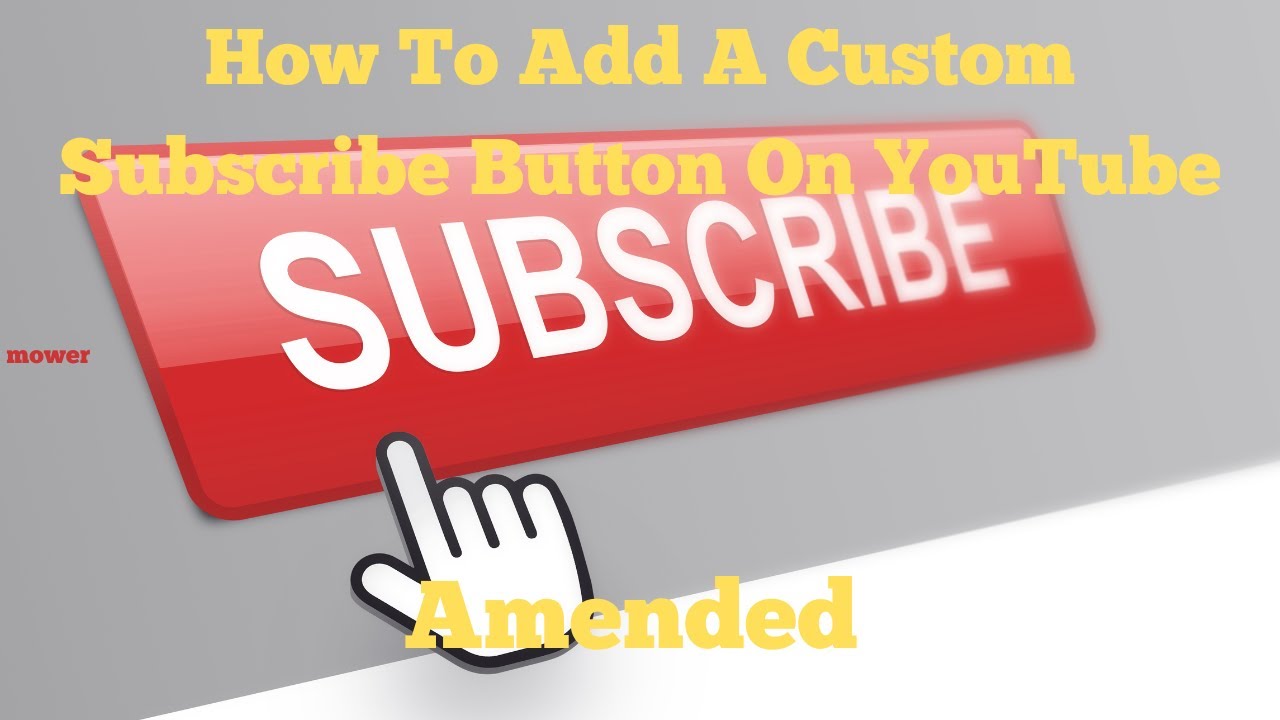 TCIMarketer's tweet card. How To Add A Custom Subscribe Button To YouTube - Amended 2024