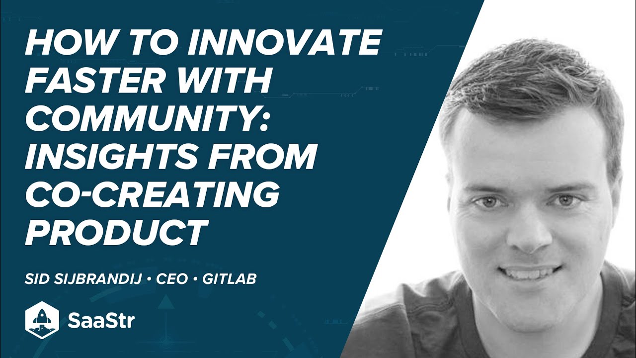 sytses's tweet card. How To Innovate Faster with Community: Insights From GitLab CEO Sid...