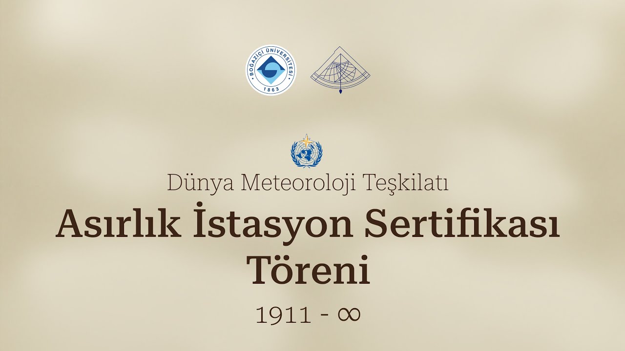 meteorolojilab's tweet card. Rasathane-i Amire Asırlık İstasyon Sertifika Töreni Sunumu