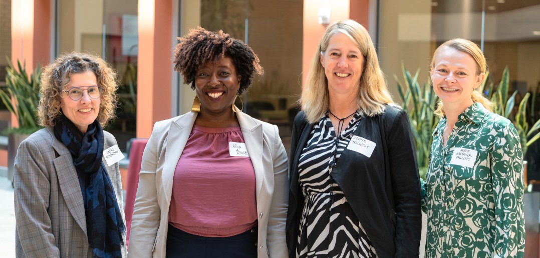 FordhamGSS's tweet card. Fordham GSS Professor Lauri Goldkind helped organize Fordham's inaugural Public Interest Technology (PIT) Gathering to discuss "tech for good."