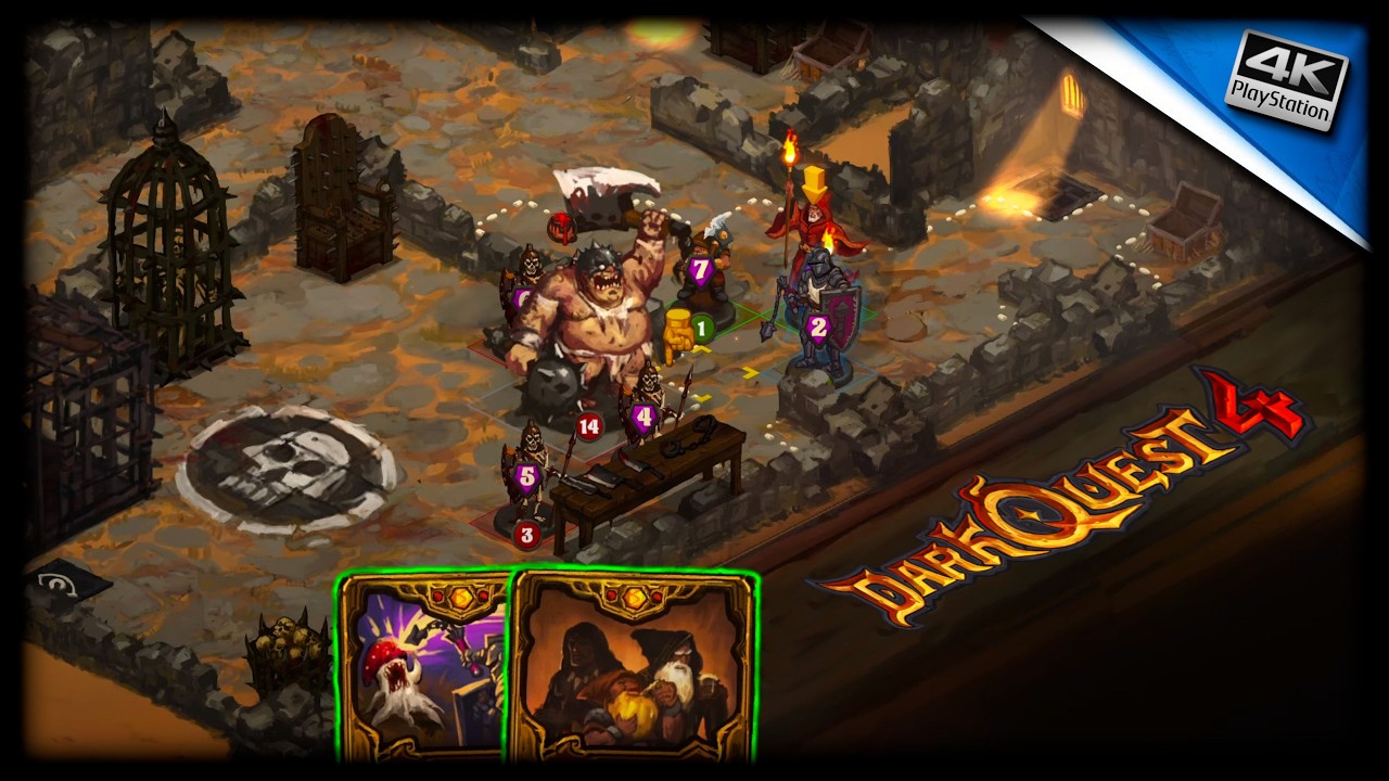 Mannitugames's tweet card. Dark Quest 4 (PS5) Gameplay on PS5 Pro