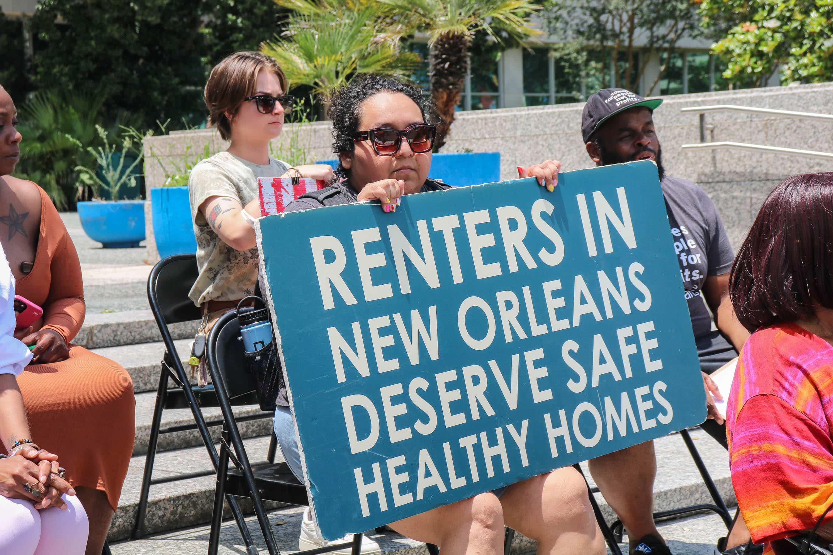 GNOHA's tweet card. Three years post-Healthy Homes Ordinance, many of New Orleans’s “certified habitable” apartments still have leaks and mold. What went wrong?