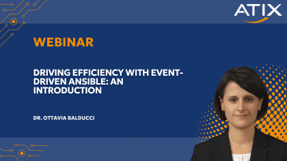 ATIXAG's tweet card. This webinar takes an in-depth look at the new capabilities of Ansible. Event-Driven Ansible allows for the creation of automated processes that are triggered directly by incidents, enhancing the...