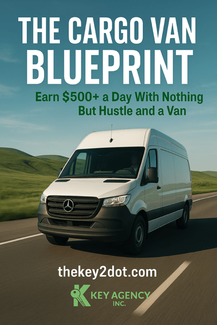 thekey2dot's tweet card. The Cargo Van Blueprint: Earn $500+ a Day With Nothing But Hustle and a Van Looking for a proven playbook