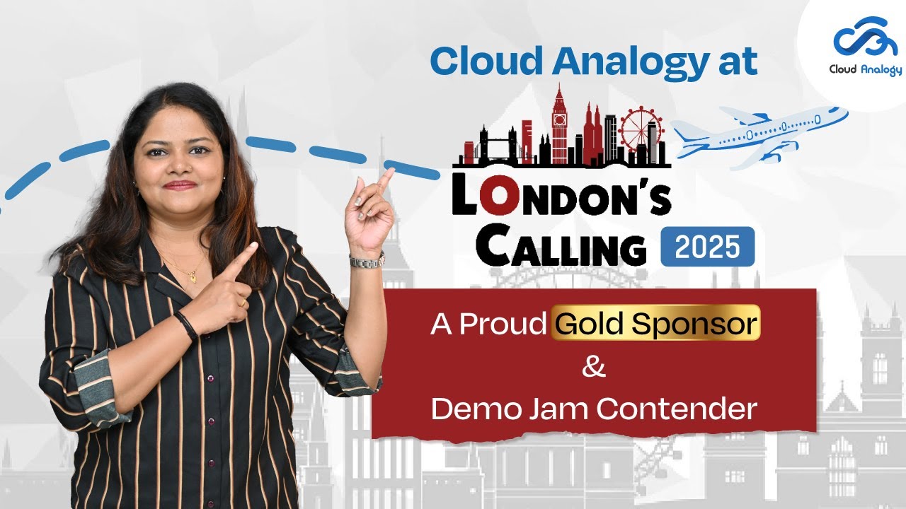 cloudanalogy's tweet card. Cloud Analogy - Gold Sponsor of London's Calling 2025 | Demo Jam...