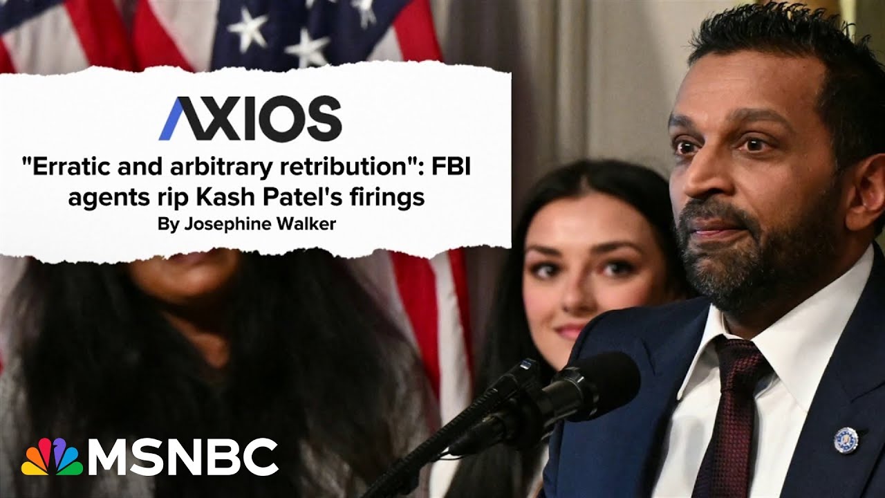 SimpleSyrup's tweet card. FBI Director Kash Patel throws temper tantrum after news reports of...