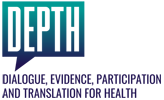 DEPTH_LSHTM's tweet card. Participatory research to promote health and equity