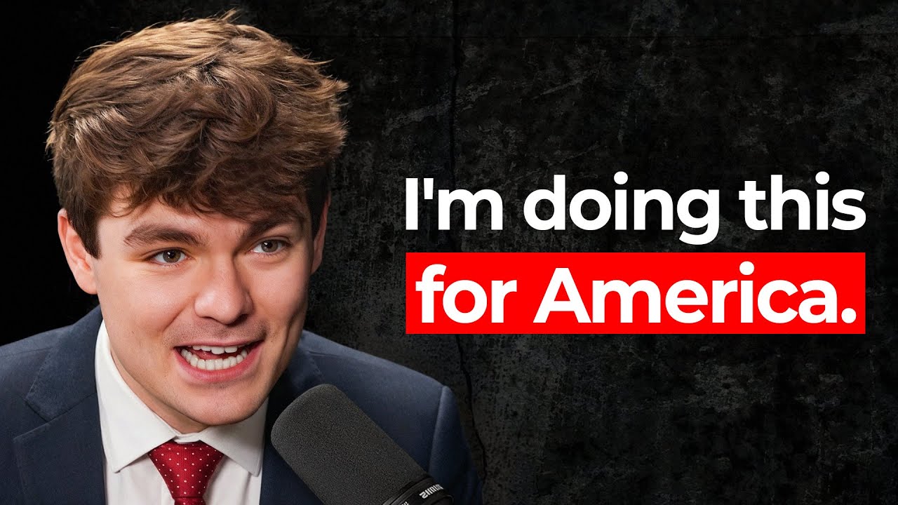 Blueishsweatsh1's tweet card. The Most Cancelled Man in America: Nick Fuentes x Jack Neel Podcast