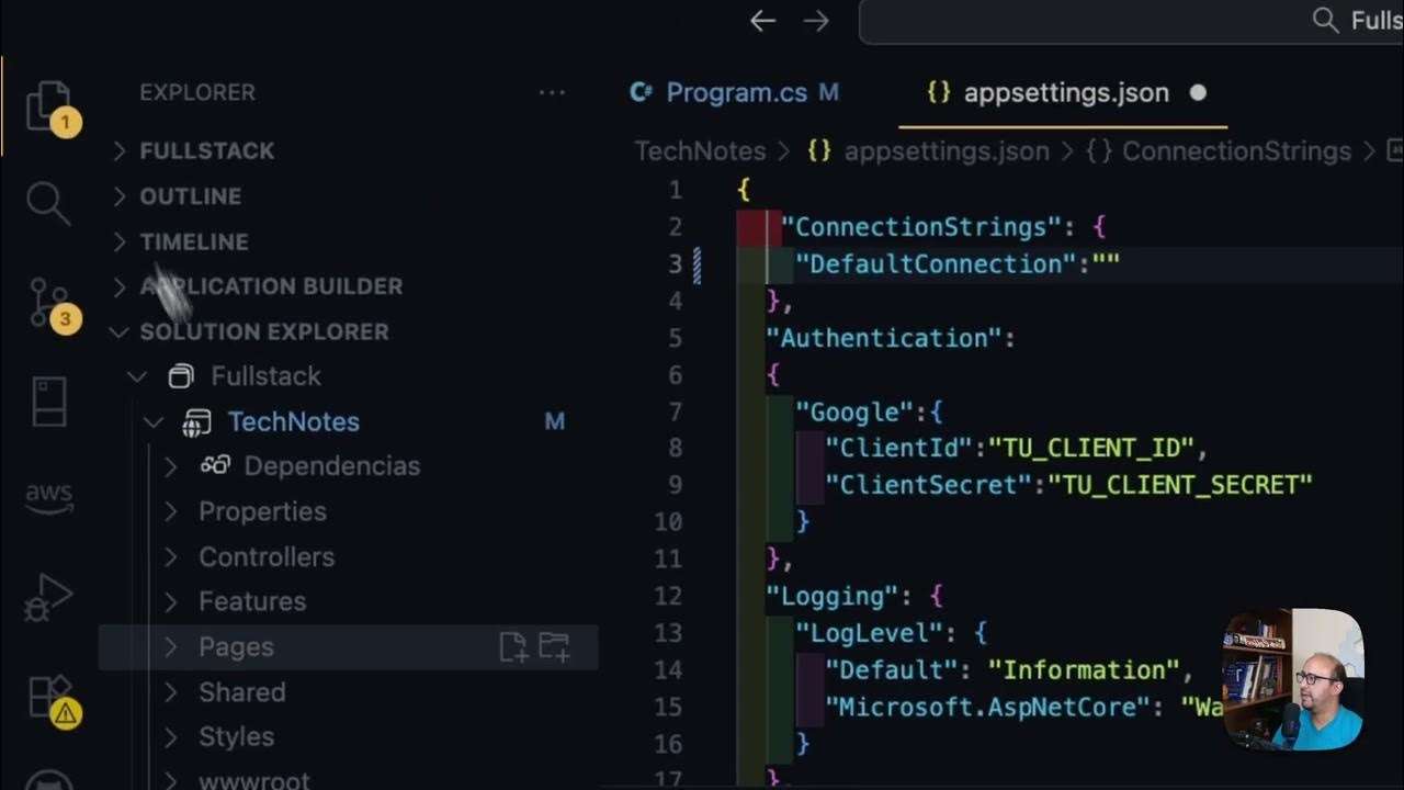 DevTalles's tweet card. Configuración para variables de entorno en .Net