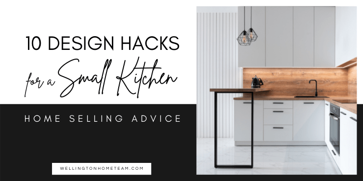 WellingtonHomez's tweet card. Redesigning a kitchen, even a small kitchen, can be costly and time-consuming, but these 10 hacks will give your kitchen a brand new look.