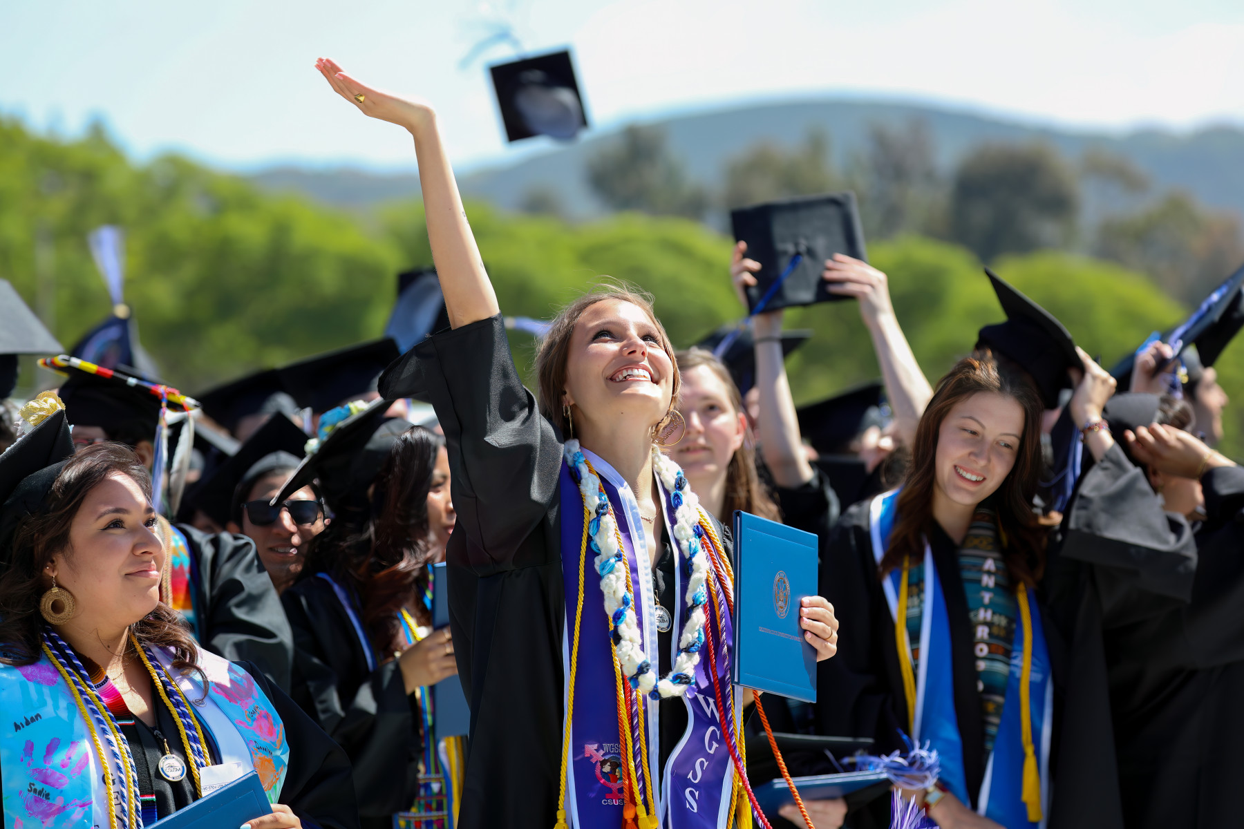 CSUSM's tweet card. More than half of Cal State San Marcos' Class of 2025 became the first in their families to earn a bachelor's degree as the university held its annual spring commencement ceremonies last weekend.A...