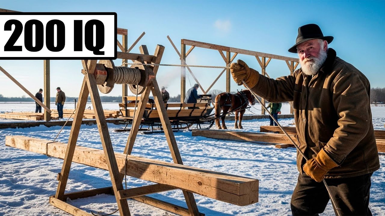 sum1walkabout's tweet card. 30 Amish Construction Tricks That Beat Modern Methods
