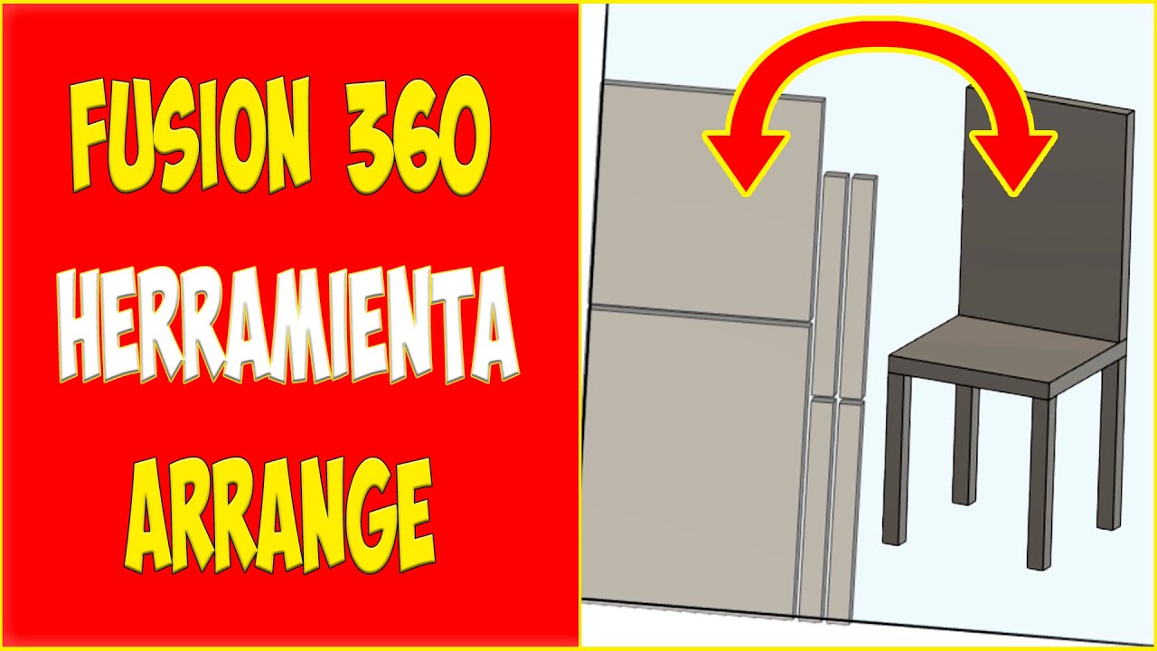 CpuTips's tweet card. Auto desglose de piezas en Fusion 360 - Herramienta ARRANGE - Muy...