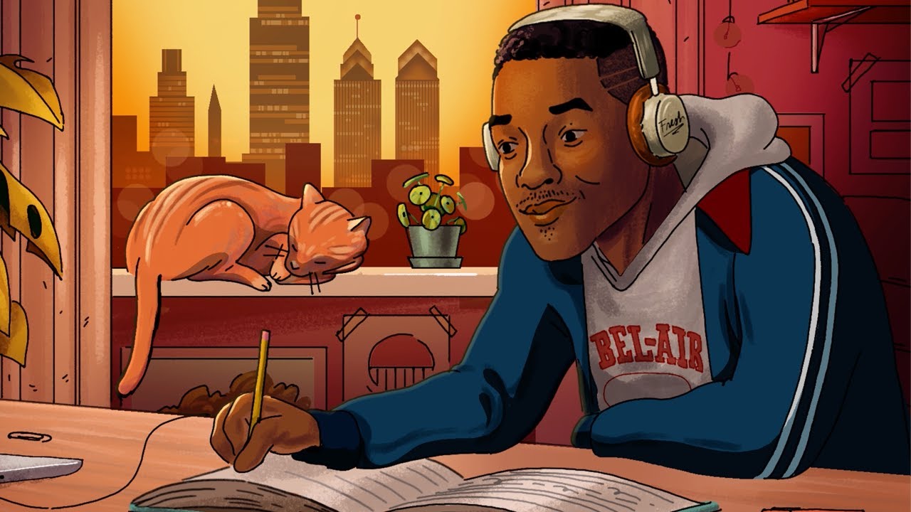 omateuscodes's tweet card. chill beats to quarantine to