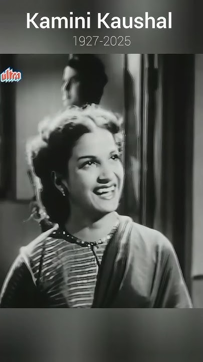 FMEClassics's tweet card. Kamini Kaushal Veteran Actress 1927-2025 #shorts