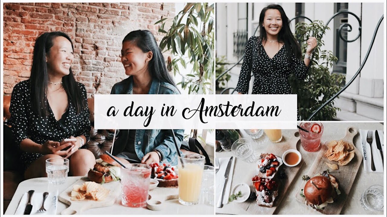 ElineMarlin's tweet card. A DAY IN MY LIFE: Amsterdam with Internet Friend