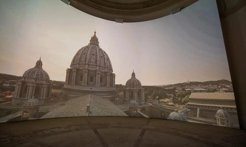 cprosio's tweet card. Immersive wonders at the Vatican Basilica