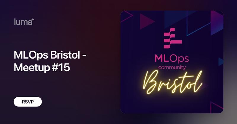 graphcoreai's tweet card. We’re thrilled to announce our next MLOps Community Bristol Meetup on 6th of March 2025! This event will be sponsor and hosted by Graphcore! We have a stellar…