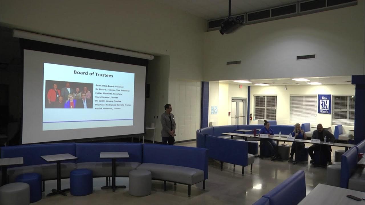 ManorISD's tweet card. Manor ISD Board of Trustees LSG Meeting - November 12