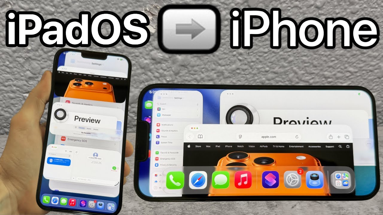 SynCloudBugs's tweet card. Installing iPadOS on iPhone (misaka26)