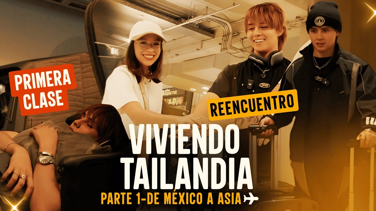 LibardoIsaza's tweet card. Viviendo Tailandia – Parte 1: De México a Asia ✈️ Primera Clase y...