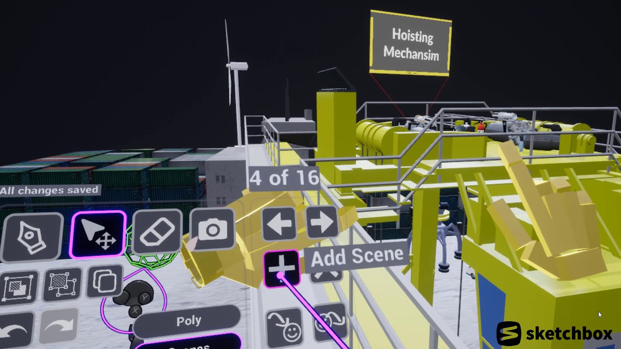 sketchbox3d's tweet card. Using Scenes to Simulate Motion in Sketchbox