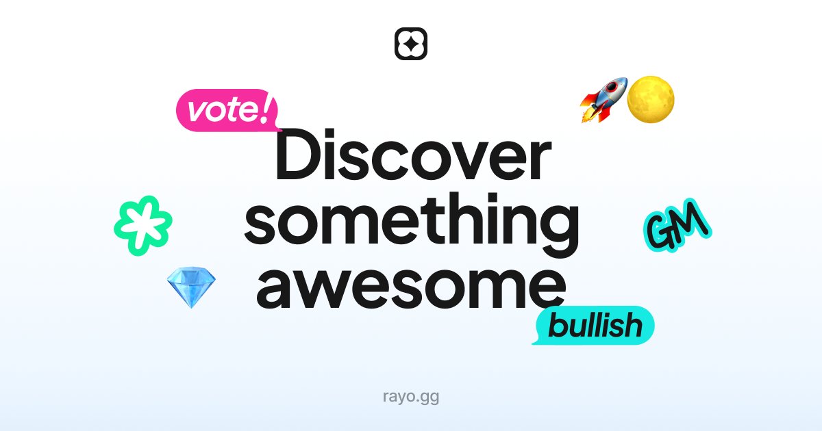 taskonxyz's tweet card. Discover Web3 projects on Rayo (previously The Dapp List): Explore and list DeFi, NFTs, DAOs, Metaverse projects & more. Curated by community for founders, investors & explorers