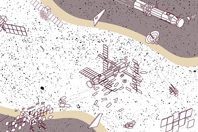 UMengineering's tweet card. As space debris threatens satellites and astronauts, Michigan Engineers are working on solutions.