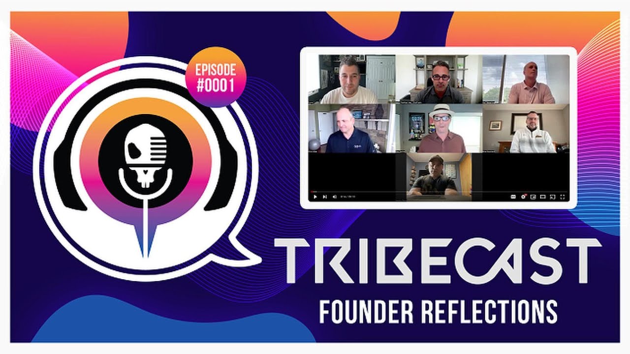 thebigvoo's tweet card. TribeCast Episode 1 - Founder Reflections Part 1