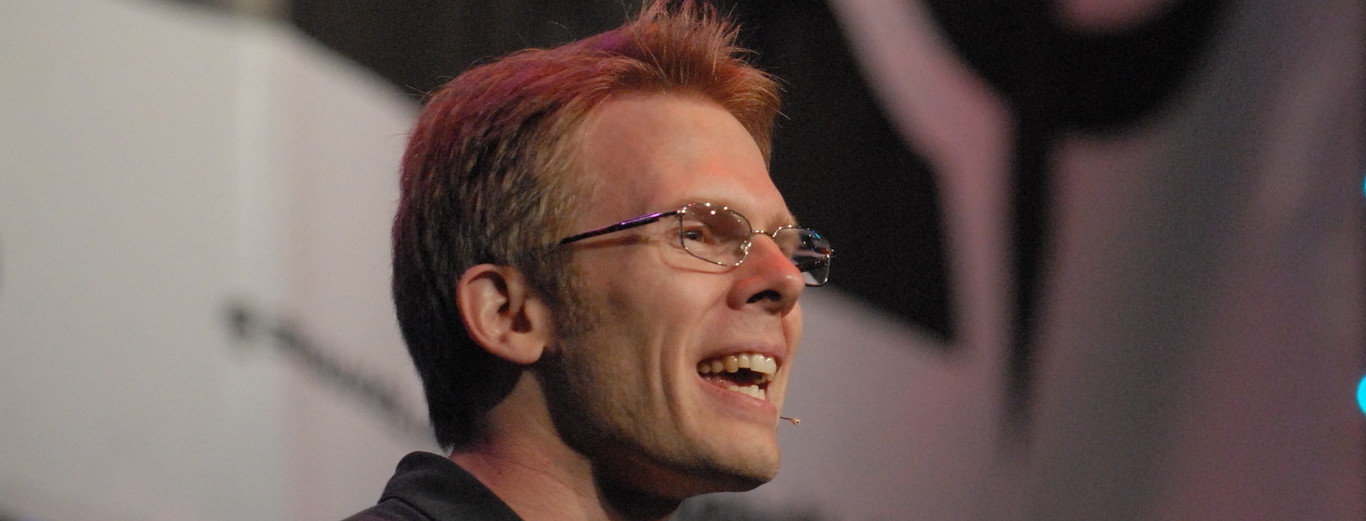 AdesisDigital's tweet card. Hace tres días, John Carmack, director de tecnología de Oculus VR, recibía un premio a toda su trayectoria durante la tercera gala de los VR Awards. Dicho...