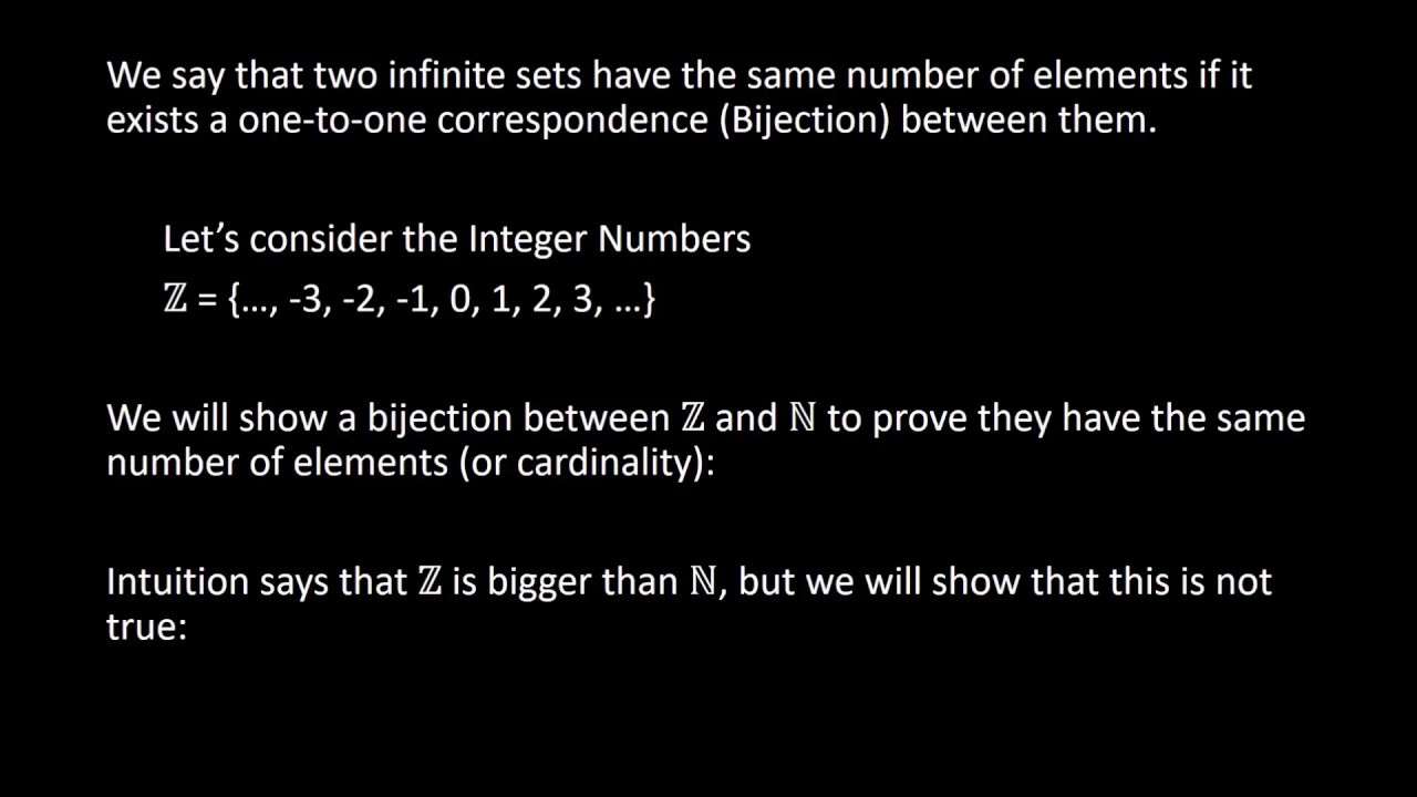 MathFund's tweet card. Proof That Some Infinities are Bigger Than Others