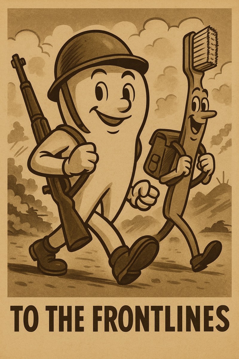 jbyerly81's tweet card. From Problem to Prototype: Innovating Dental Care for Large Scale Combat Operations from the Ground...