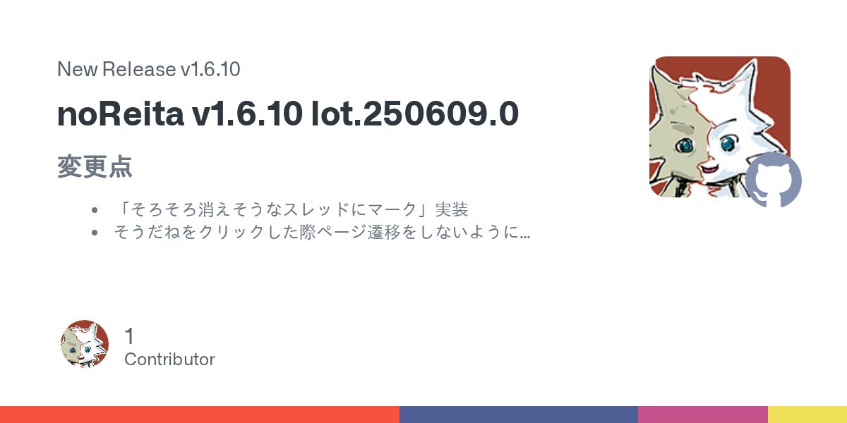 sakots696's tweet card. 変更点 「そろそろ消えそうなスレッドにマーク」実装 そうだねをクリックした際ページ遷移をしないように 変更のあるファイル index.php, functions.php config.example.php （未実装のコメント削除のみです） テーマファイルフォルダ一式