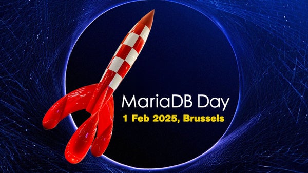 mariadb_org's tweet card. MariaDB Day events bring together the MariaDB Foundation and community to celebrate and share the latest developments in MariaDB Server. **Theme: Vectors, RAG, and everythi