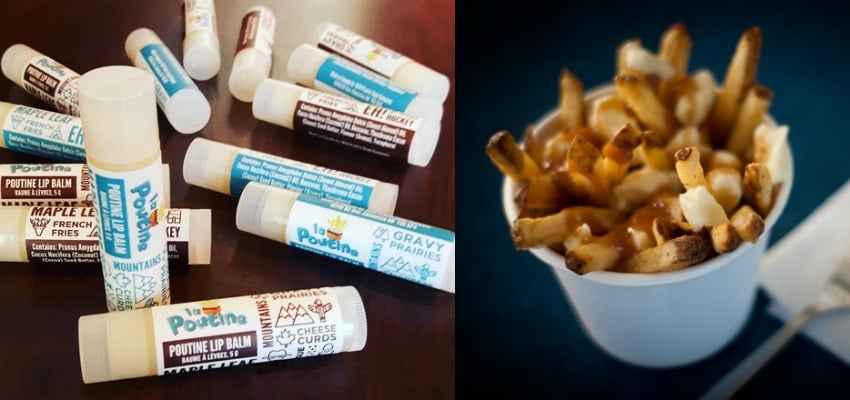 PortlandPoutine's tweet card. In the most Canadian news of the century, you can now get through the dry and cold winter with a lip balm that tastes like poutine.