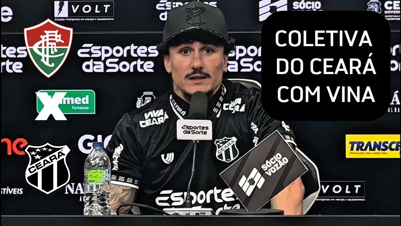 ReporterDanilo's tweet card. COLETIVA DO CEARÁ COM O MEIO CAMPISTA VINA