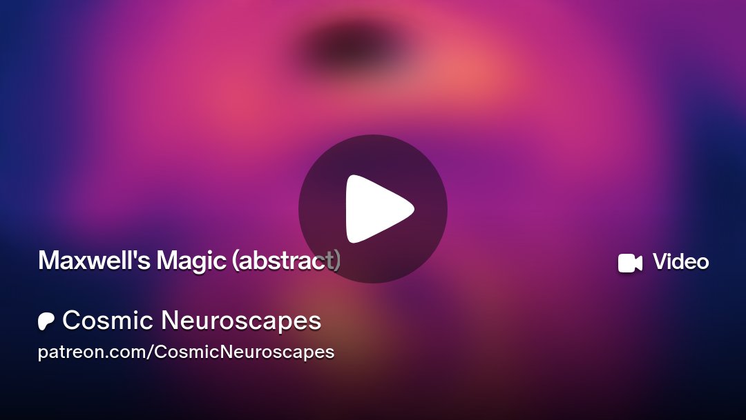 NeuralTechMe's tweet card. Get more from Cosmic Neuroscapes on Patreon