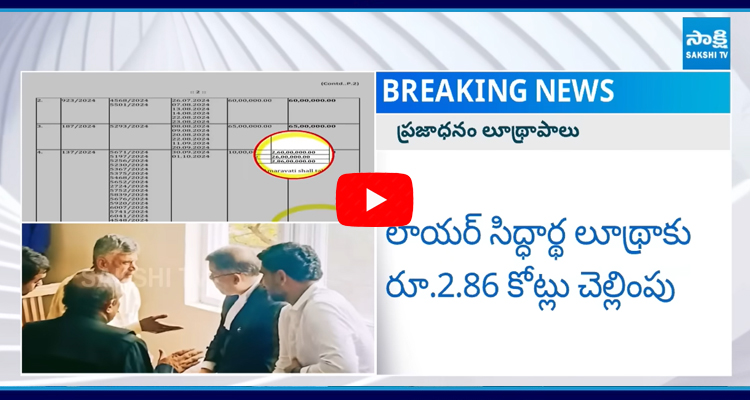 sakshinews's tweet card. స్కిల్ స్కామ్ కేసు వాదించినందుకు 2.86 కోట్లా..!