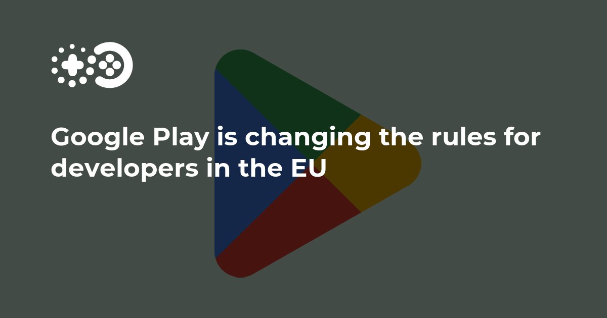 vibesnaps's tweet card. Google, following Apple’s lead, has decided to update its store rules for developers distributing apps in European Union countries. The corporation announced these changes in an attempt to avoid...
