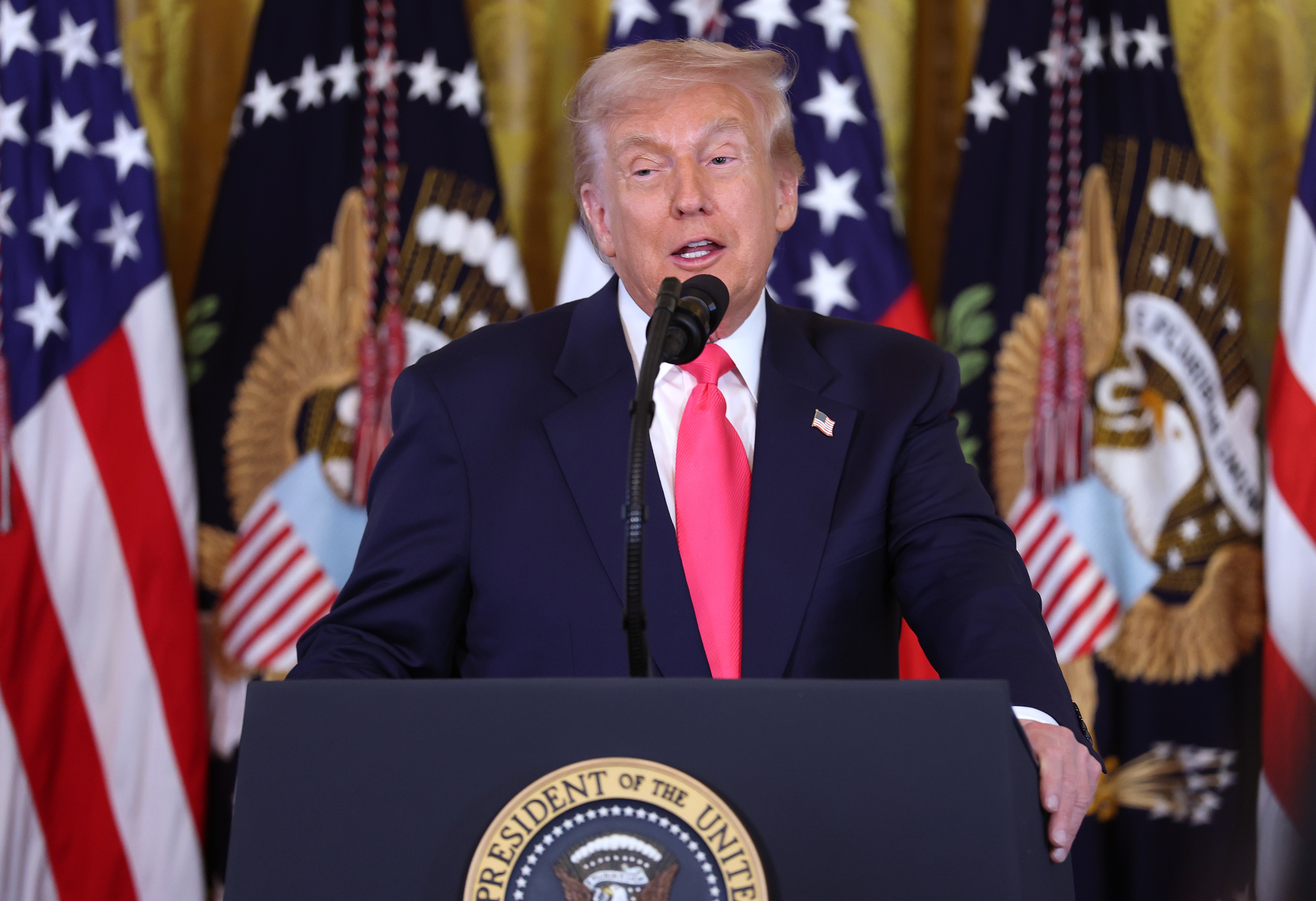 FactoSphereNews's tweet card. Trump Delivers Remarks at McDonald’s Impact Summit