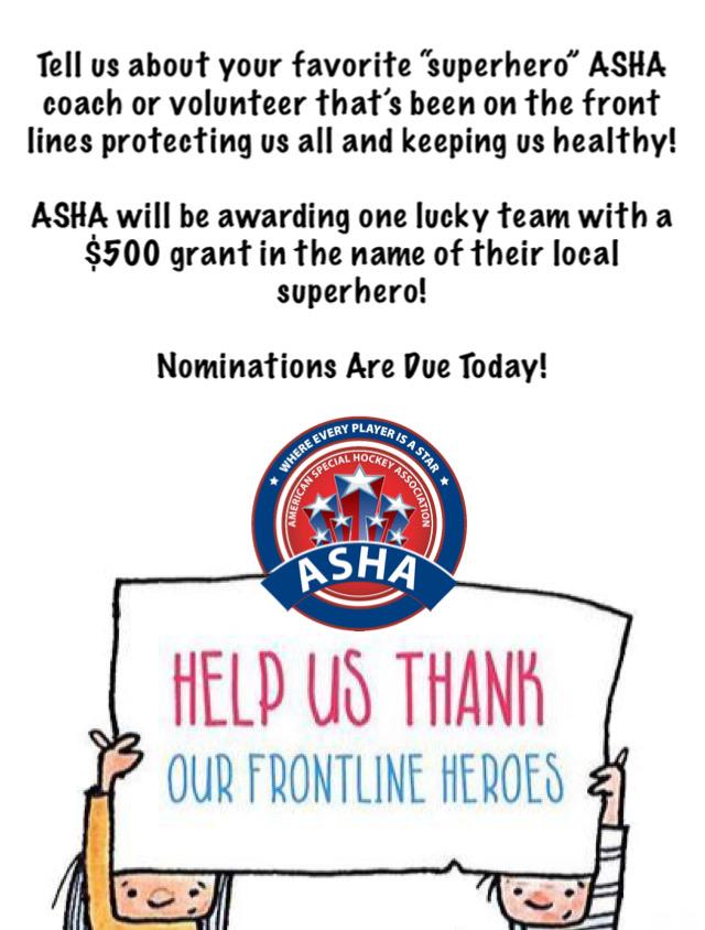 MagicPaintProj's tweet card. ASHA #GivingTuesdayNow ASHA is filled with incredible, everyday heroes on the ice, but this #GivingTuesdayNow we want to show our support to our first responders and healthcare workers throughout...