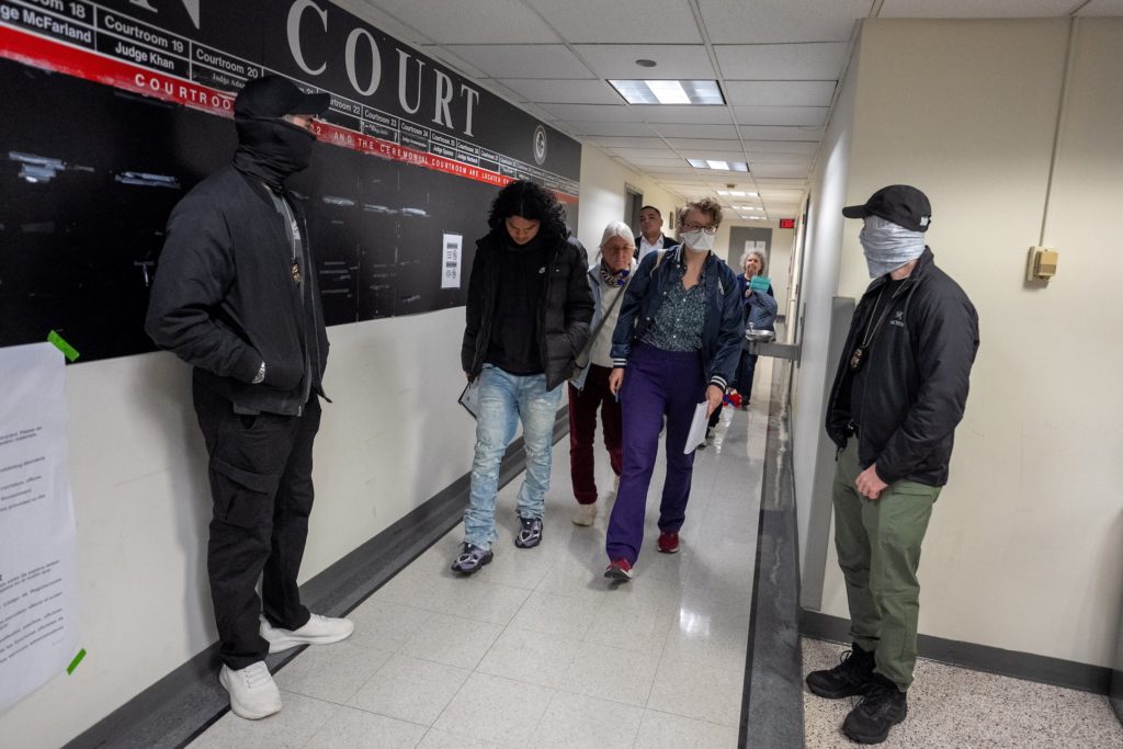 NewsHour's tweet card. A sweeping new investigation by the Associated Press is raising serious questions about what’s happening inside America’s immigration courts. White House Correspondent Liz Landers reports on how the...