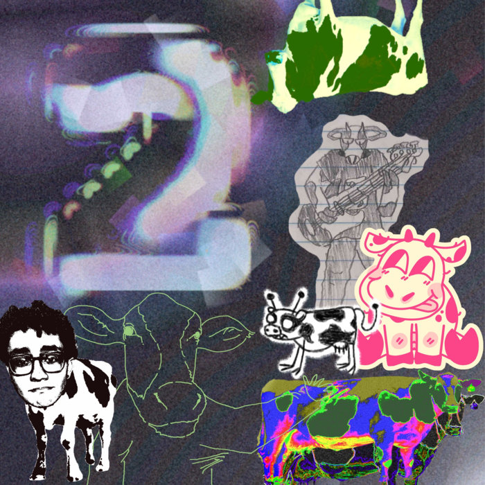 _fleabox's tweet card. Very Very Very Distorted Sounds Vol. 4 - The Cow Compilation, by...