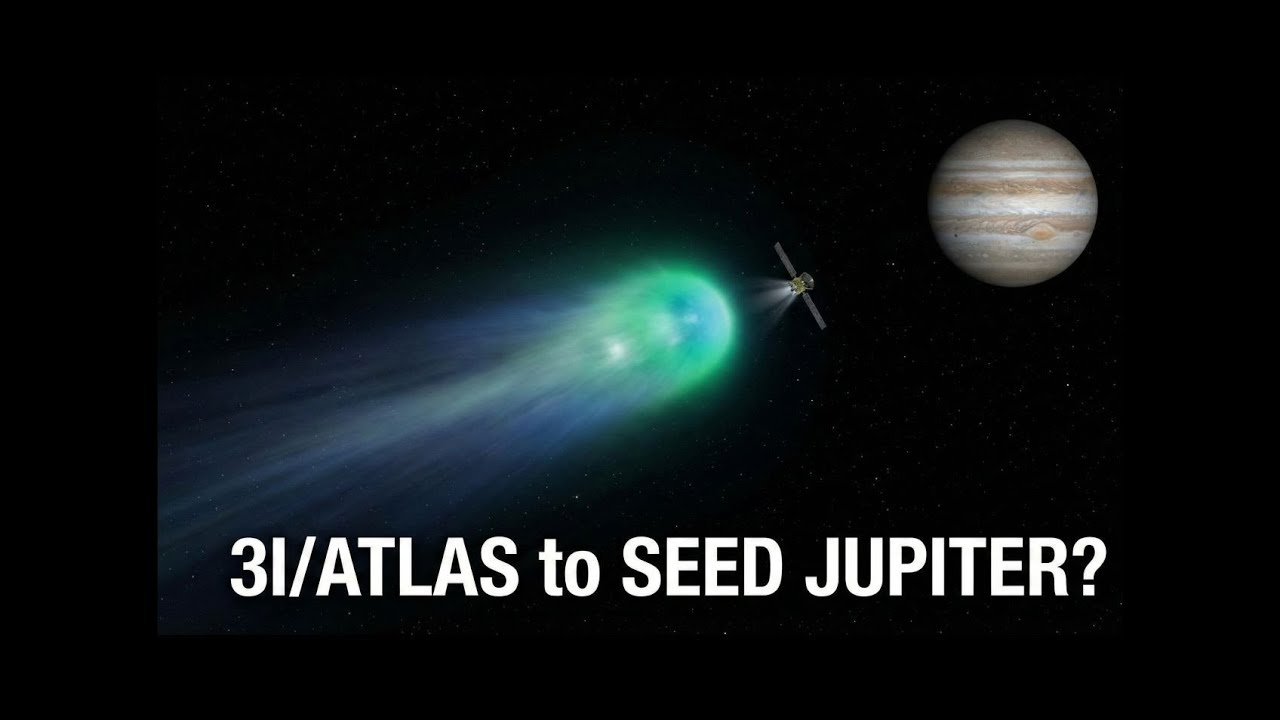 DOMESTIC_TERROR's tweet card. 3I/ATLAS Trying to Seed Jupiter?