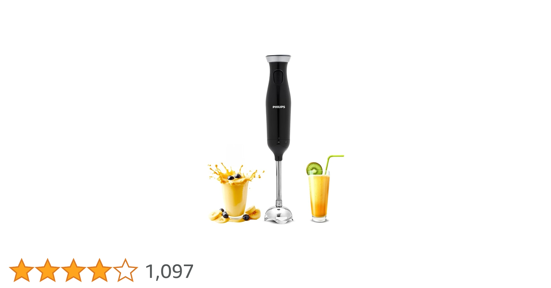 DealsinIND's tweet card. HL1681/00 IN HAND BLENDER METAL DETACH